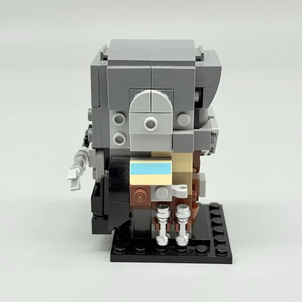 Lego Star Wars 75317 The Mandalorian & The Child Brick Headz + Battle Droid Mini
